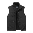 thumbnail image 3 of Betivan Men's Lightweight Vest Full-Zip Windproof Sleeveless Quick Dry Outdoor Jacket for Travel Hiking Running, 3 of 8