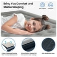"iDOO 18"" King Size Airbed, Inflatable Bed with Builtin Pump, Blow Up