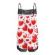 thumbnail image 3 of Pajama de Mujer Conjunto de Pantalones Cortos Encaje Sling sin Mangas Tanque Empalme Ropa de Dormir Casual para la Primavera, 3 of 6