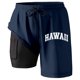 thumbnail image 2 of Bañador para hombre con forro compresivo - Pantalón corto tipo board short, cintura elástica - 95 % poliéster, tallas S-XXXXXL para playa/deporte, 2 of 4