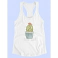 thumbnail image 3 of Punny Plant Ii Racerback Tank Women -June Erica Vess Designs, Female Medium, 3 of 4