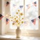 thumbnail image 4 of Adornos de estrellas patrióticas | Rama ornamental para festivales navideños | Decoración para fiestas en interiores y exteriores: macetas, centros de mesa y eventos temáticos, 4 of 6