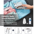 thumbnail image 2 of SAANTE Plancha de Vapor para Ropa，con Tanque de Agua extraíble de 250 ml，Vapor de Mano Plegable，Calor rápido，Compacta para Viaje o Casa,Ultrarrápido y Seguro, 2 of 5
