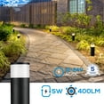 thumbnail image 3 of LEONLITE 8 Pack LED Landscape Light, 12V LED Bollard Path Lights Wired, Lawn LED, Pathway Lights, 3000K Warm White, 3 of 7