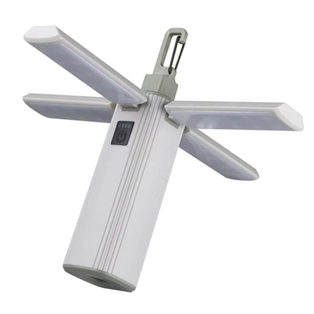 XPE LED Camping Linterna 300LM 2000mAh Tipo-C USB Recargable Impermeable 3 Modos