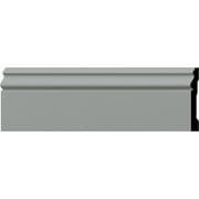 Ekena Millwork 3 3/4"H x 1/2"P x 94 1/2"L Aberdeen Baseboard Moulding