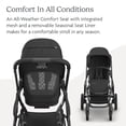 thumbnail image 4 of Cochecito UPPAbaby Vista V3 - Sistema de cochecito individual a doble de tamaño completo - Asiento para niños pequeños, protector contra insectos, protector contra la lluvia y bolsa de almacenamiento, 4 of 5