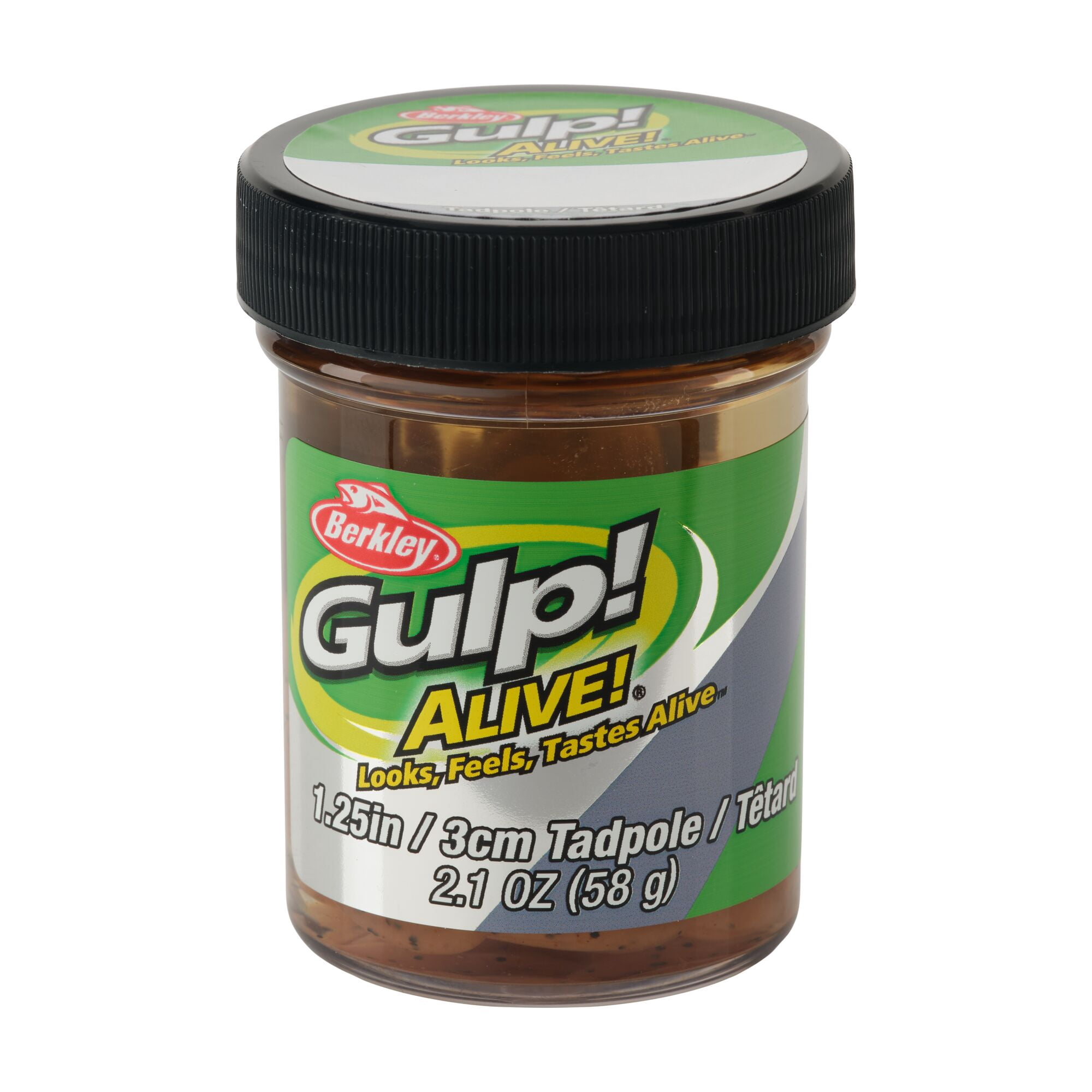 Berkley Gulp! Alive!® Tadpole, 1.25 in, Minnows, Pumpkinseed (1 Count)