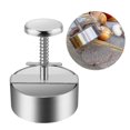 thumbnail image 1 of Homemiyn Burger Press, Premium Stainless Steel Hamburger Press, Adjustable Hamburger Patty Maker, 1 of 3