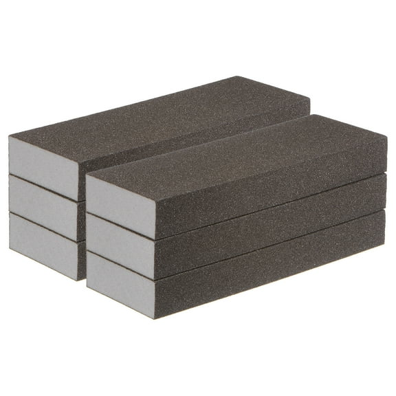 6 Packs Fine Sanding Sponge Blocks 240-320 Grit Foam Sanding Block, 200x70x25mm