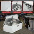 thumbnail image 6 of M optimized 39 inch Aluminum Trailer Tongue Tool Box, Waterproof Under Truck Tool Box for Pick Up Truck Bed, Heavy Duty Storage Box Truck Bed Tool Box with Lock & Keys, 6 of 7