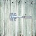 thumbnail image 1 of BRIGHTFUFU Lockable Farm Gate Latch Gate Latch Silver Padlock Compatible for Pasture 1 Set, 1 of 6