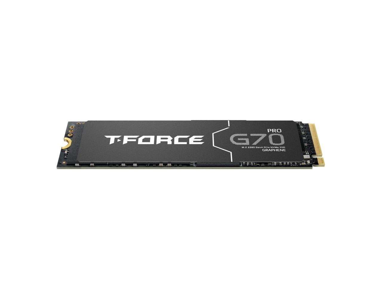 Team Group T-FORCE G70 PRO Graphene M.2 2280 4TB PCIe 4.0 x4 with NVMe 1.4 TLC Internal Solid State Drive (SSD) TM8FFH004T0C129