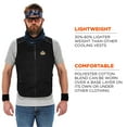 thumbnail image 4 of Ergodyne Chill-Its® 6260 Lightweight Phase Change Cooling Vest with Packs, Black, S/M, 4 of 7