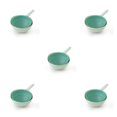 thumbnail image 1 of Guardoinrt Rotable Drain Basket Durable And High-capacity Kitchen Strainers Multi-functional Kitchen Supplies green 5Set, 1 of 6