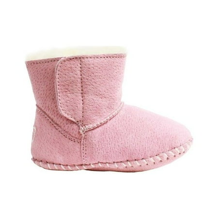 Lamo Baby Bootie Pink Mid-Top Suede Boot - 8M