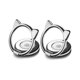 thumbnail image 1 of wonima11 Cat Cell Phone Ring Holder Finger Stand [2 Pack] Ultra Thin Magnetic Phone Kicktand, 360° Rotation Polished Metal Grip,Compatible with iPhone 16/15/14/13/ Pro Max, Smartphone Accessories, 1 of 1