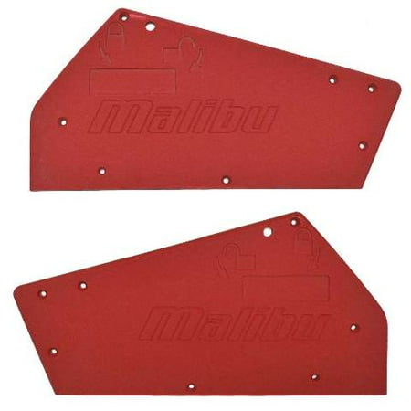 Malibu Boat Inner Tower Base 5550065PC.1 | 21 3/4 Inch Red (Set Of 2)