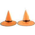 thumbnail image 1 of Sombrero resplandeciente de Halloween Niños Fiesta de adultos Fiesta de baile Vestir Sombrero de bruja Wmkox8yii fhajkh1388, 1 of 9