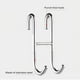 thumbnail image 2 of Cateissary Gancho para colgar en la puerta en forma de S, colgador de toallas de ducha para ahorrar espacio, organizador de gancho en S de acero inoxidable, Accesorios de baño Cateissary HA014710-00, 2 of 6