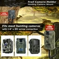 thumbnail image 3 of HLONK Trail Camera Mount on Tree Strong Iron Art Tracking Camera Holder Bracket for Hunting Easy Installation Screw Mounting Bracket Hunting Accessories, 3 of 7