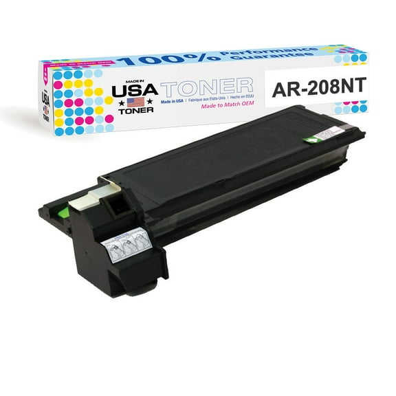 Compatible Toner for Sharp AR 208D, AR 208S printer, AR-208NT Black