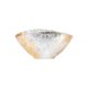 thumbnail image 1 of Turquía importó ardacam hoja de oro Cubo de fruta hecho a mano europeo creativo placa de vidrio decorativo comida plato de fruta, 1 of 7