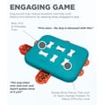 thumbnail image 7 of Outward Hound Casino Interactive Treat Puzzle Dog Toy, Turquoise, One-Size, 7 of 7