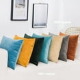 thumbnail image 5 of 2 Pack Velvet Throw CoverSofa Pillowcases for Couch Pillows BedRoom, 5 of 9