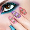thumbnail image 4 of GAXIRE 100Ud Decoraciones Para De Metal Dorado En De Para Manicure Creativa, 4 of 8
