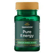 Swanson Pure Energy Trial Size 14 Veggie Capsules