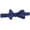 Marine / Cobalt Brillant, variante sur Dion Nœud Papillon Paisley en Soie Violet Brillant pour Homme Egg Plant - Taille Unique
