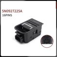 thumbnail image 2 of CHAO Botón de freno electrónico compatible con Volkswagen Tiguan 2008-2015 Sharan Auto Parts Botón de control de freno de estacionamiento 5N0927225A 16 pines, 2 of 3