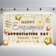 thumbnail image 2 of 7x5FT Employee Appreciation Day Banner, Office Celebration Backdrop,Employee Appreciation Happy Birthday Decorations for Backdrop Decorations Banner Photo Booth Props, 2 of 6