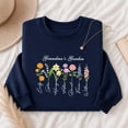 thumbnail image 4 of Jollimate Custom Name Sweatshirt, Grandma's Garden Sweatshirt, Mom's Garden Sweatshirt, Mom Birthday Gift, 4 of 6
