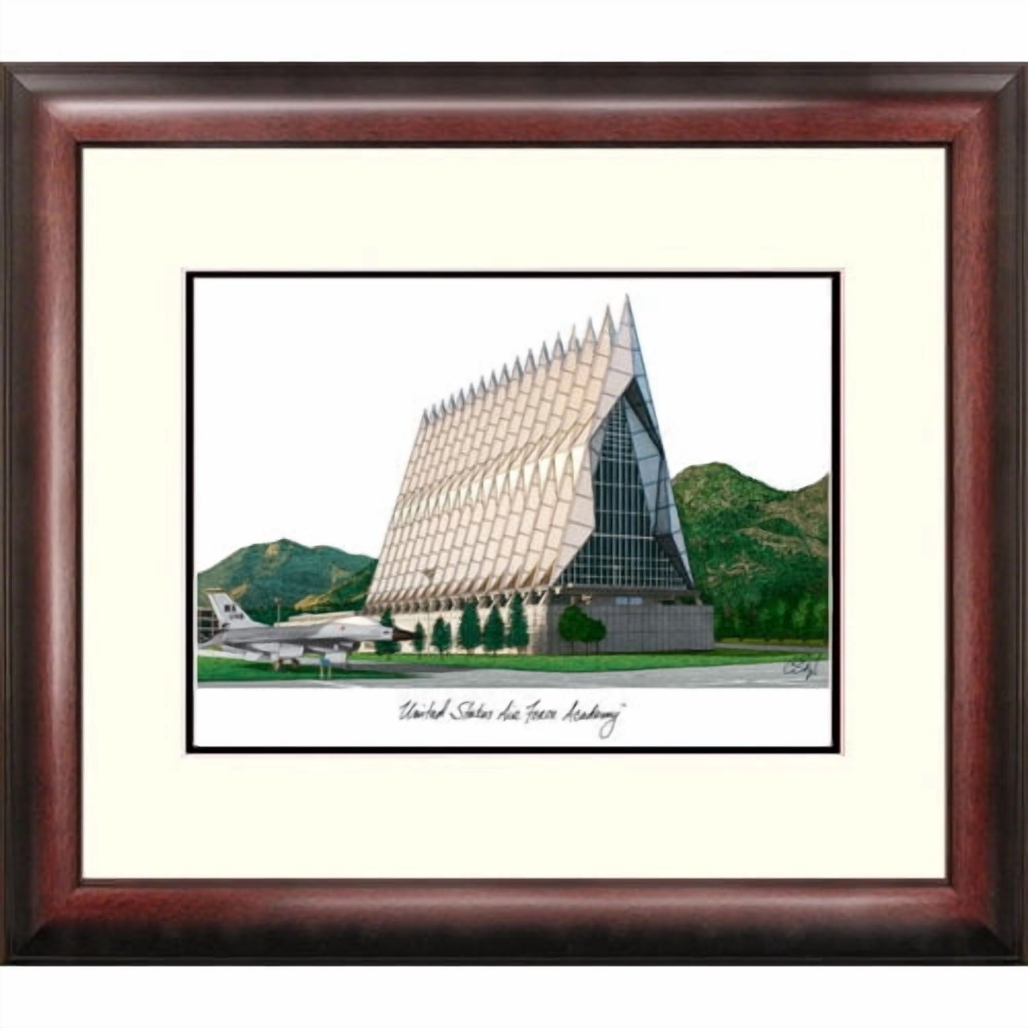 Campus Images Alumnus Lithograph Framed Photographic Print