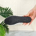 thumbnail image 5 of Gpaecead Women's Polka Dot Bow Flat Slingback Shoes Open Toe Slip On Soft Sole Comfort Casual Vintage Shoes, B-White, 5 of 8
