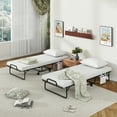 thumbnail image 6 of Barara King Cot Size Folding Bed with Memory Foam Mattress and Pillow, 6 of 10