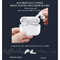 thumbnail image 4 of Bluetooth True wireless earbuds-in-Ear, wireless charging ,Active noise cancellation, transparency mode ,dual microphone ,sweat proof. Color : White, 4 of 6
