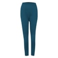 thumbnail image 6 of Plus Size Compression Leggings for Women Workout Sport Tummy Control Soft Full Length Oversize Lightweight Womens Pants Navy, 6 of 6