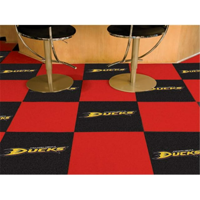 FANMATS 10682 Anaheim Dalles de Tapis d'Équipe de Canards