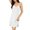 White, variant on Ekouaer Women's Nightgown Sleeveless Lace Chemise Sleepwear Ribbed Knit Night Dress