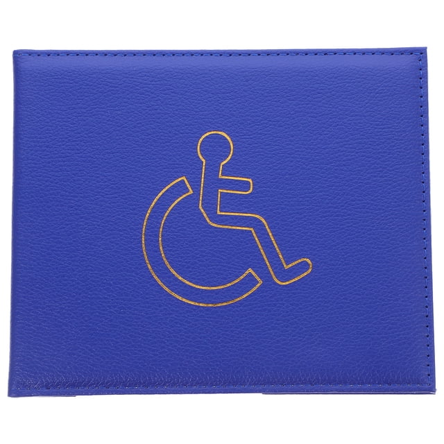 Disabled Certificate Cover Disabled Certificate Shell Portable ID Card Sleeve Multi-use Ticket Organizer