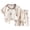Brown, variant on Two Piece Short Sleeve Toddler Pajamas PJ Sets for Boys and Girls - Adorable Pattern Summer Pajamas Shorts to Keep Cool While Sleeping, Size 12 Months to 5T (2-3 Years,Light Pink)