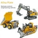 thumbnail image 1 of Coche de ingeniería con control remoto de aleación, juguete para niños, excavadora, camión volquete, excavadora para niños, juguete para niños, 1 of 5