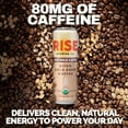 thumbnail image 3 of RISE Brewing Co. Oat Milk Nitro Cold Brew Latte, Organic, Non-GMO & Vegan, 7 fl oz Cans, 3 of 6