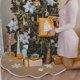 thumbnail image 4 of Falda Eje Borde de tela Grande 48 pulgadas Redondo Interior Exterior Tapete Mesa Navidad Vacaciones Decoraciones, 4 of 4