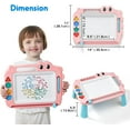 thumbnail image 5 of SGILE Toys for Kids, Magnetic Drawing Board for Early Learning, Color Erasable Doodle Writing Pad Gi, 5 of 8
