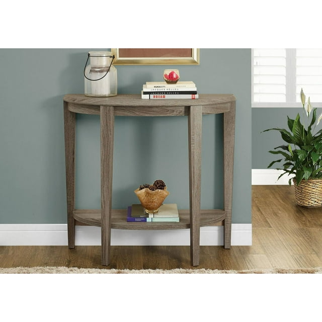 Monarch Specialties Accent Table, Console, Entryway, Narrow, Sofa, Living Room, Bedroom, Laminate, Brown, Contemporary, Modern