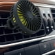 thumbnail image 1 of Ventilador USB para coche con rotación de 360° y luz ambiental RGB | Ventilador de aromaterapia ajustable de 3 velocidades para casa, oficina o vehículo | Ventilador portátil con clip para viajes,, 1 of 7